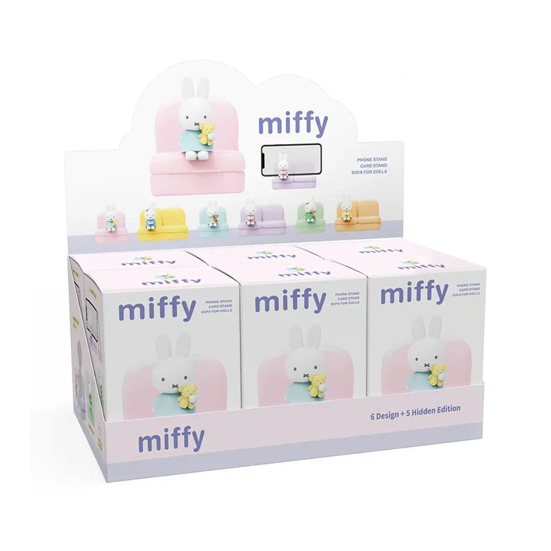 Kawaii Miffy Sofa Phone Stand – Cute Desk Decoration & Gift!