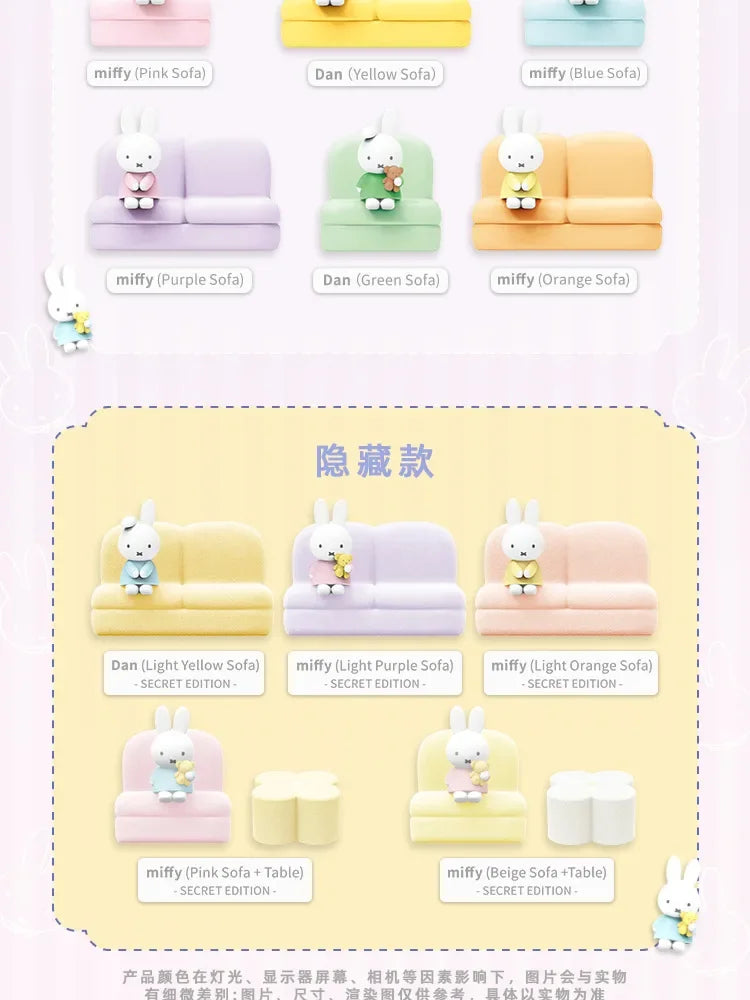 Kawaii Miffy Sofa Phone Stand – Cute Desk Decoration & Gift!