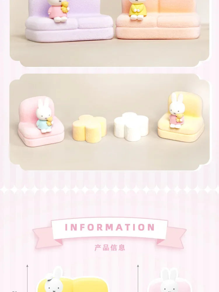 Kawaii Miffy Sofa Phone Stand – Cute Desk Decoration & Gift!